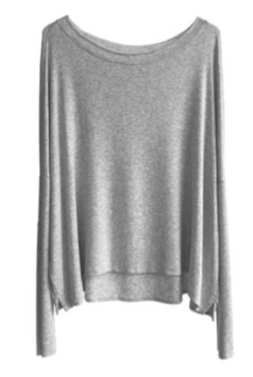 Heathered Flow Top