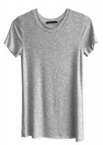 Heathered Crew Neck T-Shirt