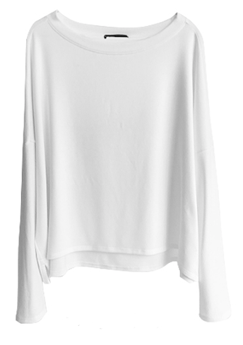 Drop Shoulder Knit Pullover